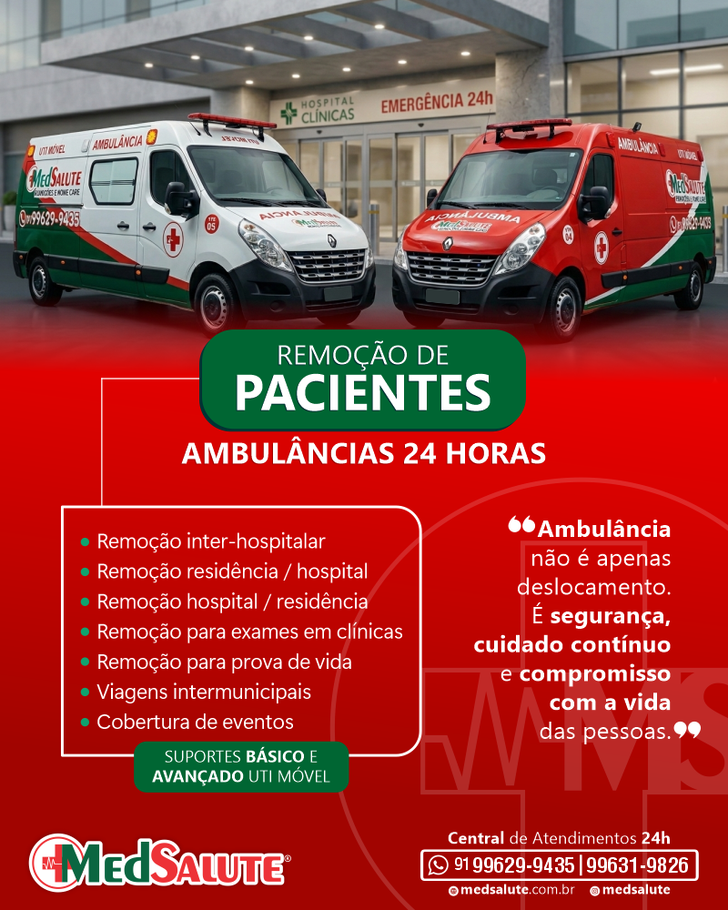 REMOÇÕES DE PACIENTES